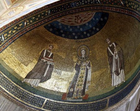 Een bezoek aan de Sant’Agnese fuori le mura agnese_mura (1)