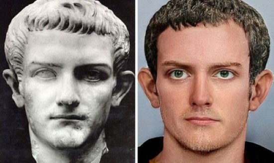 Zwitserse student reconstrueert gezichten van Romeinse keizers caligula