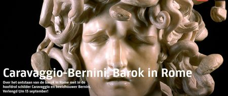 Rijksmuseum Amsterdam verlengt tentoonstelling Caravaggio-Bernini tot en met 13 september caravaggioberninibanner