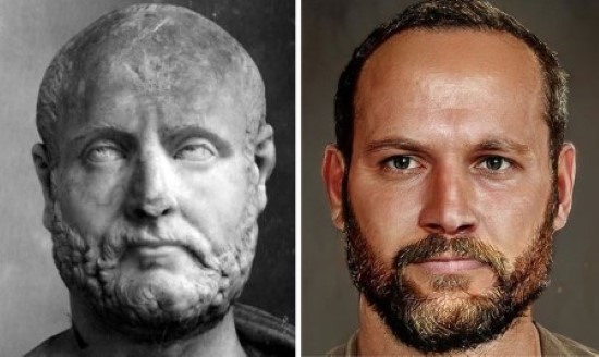 Zwitserse student reconstrueert gezichten van Romeinse keizers carinus