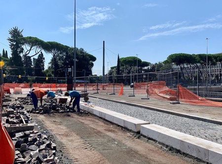 Via dei Cerchi in Rome volledig vernieuwd cerchi4