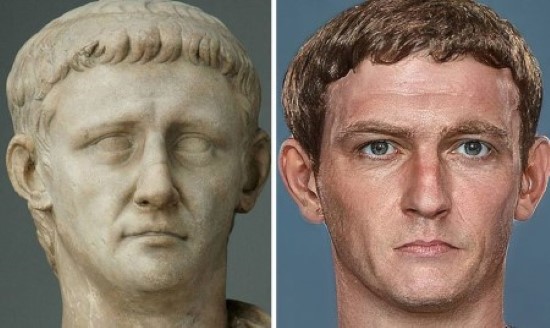 Zwitserse student reconstrueert gezichten van Romeinse keizers claudius