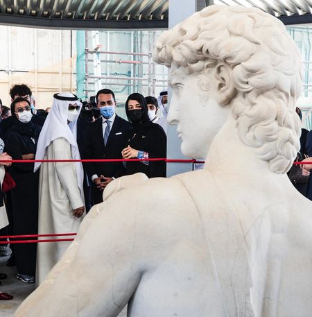 3D-printer kopieert David van Michelangelo voor Italiaans paviljoen op Wereldexpo in Dubai david2