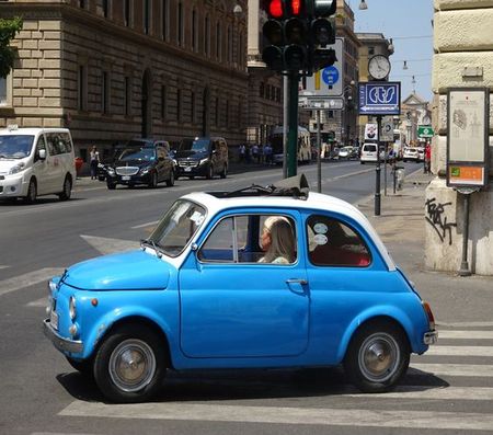Nieuwe Fiat 500 voorgesteld in Rome fiat500