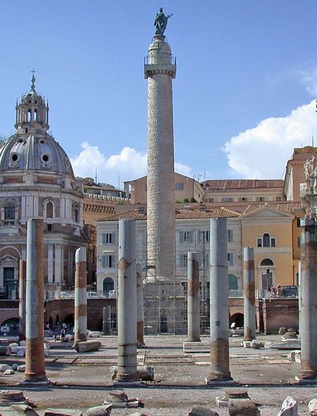 Reconstructie van de Basilica Ulpia in Rome begonnen Forum Trajanus Basilica Ulpia (7)