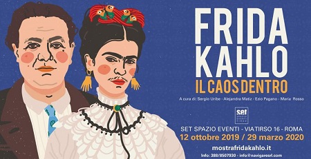 Een ode aan Frida Kahlo in Rome frida3