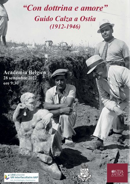 Studiedag over het leven en werk van archeoloog Guido Calza in Ostia (1912-1946) guido_calza2