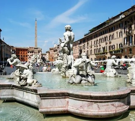 Onderhoudswerken aan fonteinen op Piazza Navona zijn klaar fontana_del_moro2