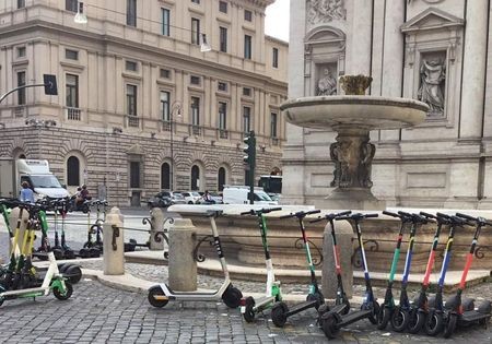 Elektrische deelsteps in Rome goed voor 2,2 miljoen ritten in zeven maanden tijd esteps (2)