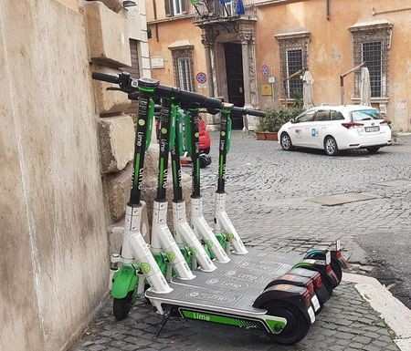 Elektrische deelsteps in Rome goed voor 2,2 miljoen ritten in zeven maanden tijd esteps (4)