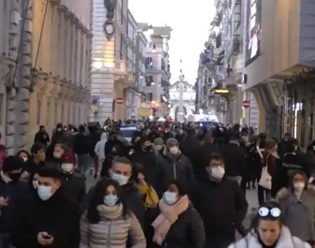 Via del Corso drukte (2)