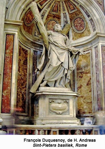 Een Vlaamse beeldhouwer in de Sint-Pietersbasiliek duquesnoy (4)