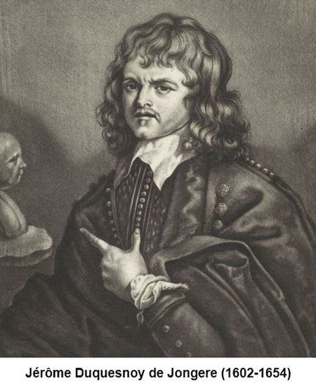Een Vlaamse beeldhouwer in de Sint-Pietersbasiliek duquesnoy (5)