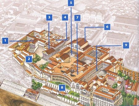 Domus Tiberiana voor het eerst in 50 jaar weer open voor bezoekers palatijn (1)