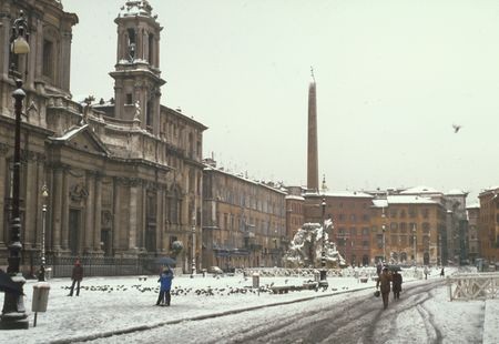 Rome verwacht vanochtend sneeuw en verspreidt nieuwe brochure met wintertips sneeuw5