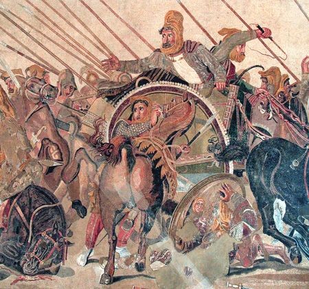 Monumentale Alexander-mozaïek uit Casa del Fauno in Pompeii wordt gerestaureerd alexander5