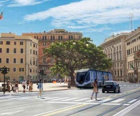 Rome wil nieuwe tramlijn aanleggen tram_1b