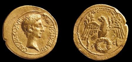 Mausoleum van Augustus opent op 1 maart 2021 en is tot 21 april gratis toegankelijk augustus_munt