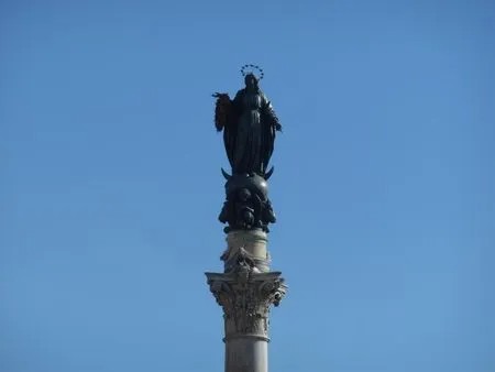 Paus Franciscus komt morgen niet naar Rome voor Mariahuldiging mariaimmacolata1