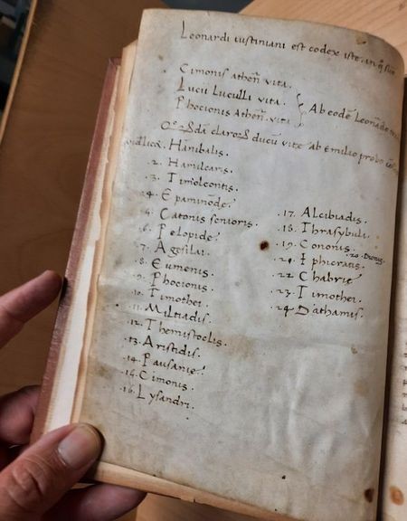 Manuscript Mysteries V – Vermist in Leuven: Cornelius Nepos nepo(1)