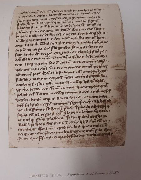 Manuscript Mysteries V – Vermist in Leuven: Cornelius Nepos nepo(2)