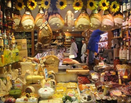Winkeliers in Rome proberen te overleven handel(2)