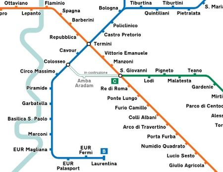 Rome sluit verschillende metrostations wegens onderhoudswerken metsept