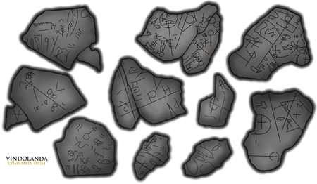 Uniek christelijk artefact ontdekt in Vindolanda vindolandatrust (1)
