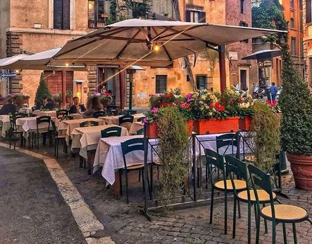 Horeca in Rome ziet het niet meer zitten: restaurants sluiten voortaan om 18 uur horecalockdown(1)