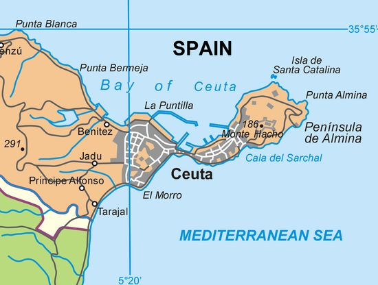 Muur van keizer Justinianus ontdekt in Ceuta ceuta3