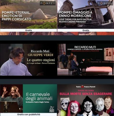 Italië lanceert streamingdienst voor cultuur itsart5