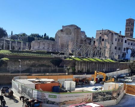 Rome bouwt tunnel aan de Engelenburcht jubeljaar_werken (11)