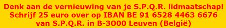 Clubleden van S.P.Q.R. kunnen dit pas verschenen boek winnen lidmaatschap_rn