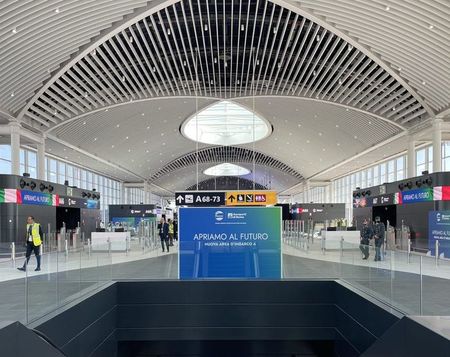 Luchthaven Fiumicino Rome opent grote nieuwe vertrekhal Luchthaven Fiumicino (29)