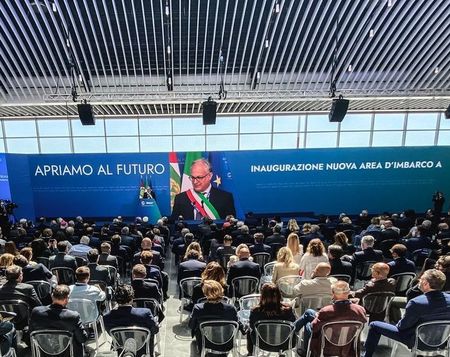 Luchthaven Fiumicino Rome opent grote nieuwe vertrekhal Luchthaven Fiumicino (32)
