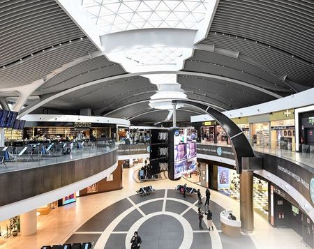 Luchthaven Fiumicino Rome opent grote nieuwe vertrekhal Luchthaven Fiumicino (4)