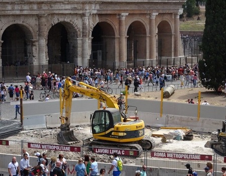 Roma Metropolitane houdt ermee op metrowerken (7)