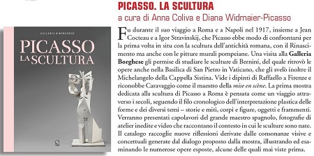 Beeldhouwwerken Pablo Picasso in de Galleria Borghese picasso