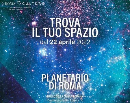 Planetarium van Rome na acht jaar weer open voor bezoekers planetario_affiche