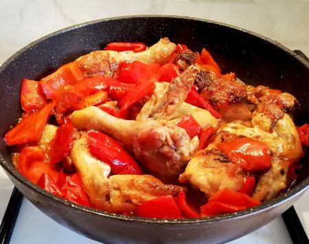 Een echte Romein eet vandaag pollo alla romana polloallaromana