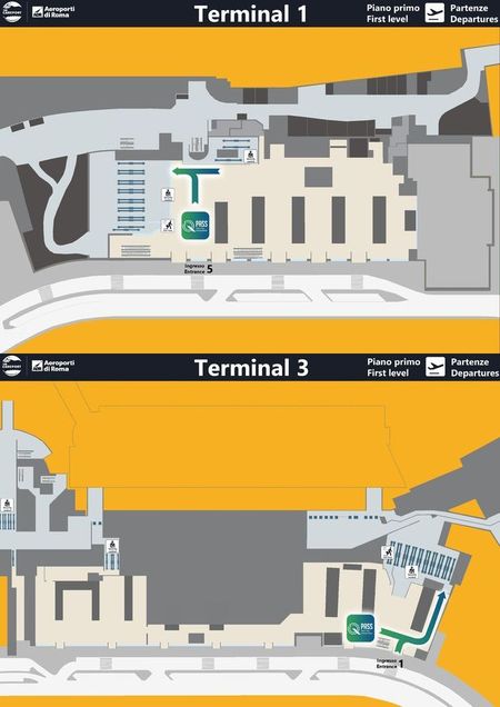 QPass helpt je op de luchthaven in Rome sneller door de veiligheidscontrole qpass_terminals