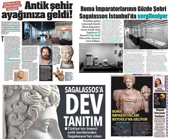 Sagalassos-tentoonstelling in Istanbul sluit af met 84.000 bezoekers sagistan(3)