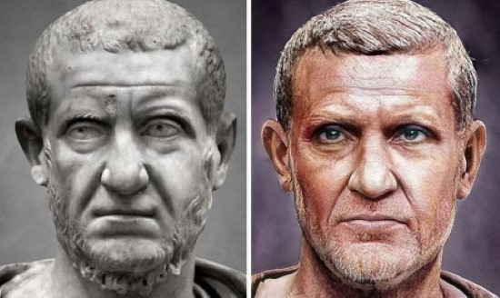 Zwitserse student reconstrueert gezichten van Romeinse keizers tacitus