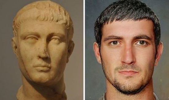Zwitserse student reconstrueert gezichten van Romeinse keizers theodosius