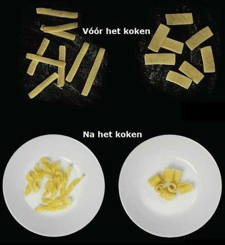 Nieuwe pasta verandert tijdens het koken in je favoriete vorm transform_pasta (6)