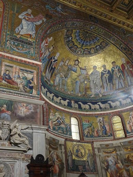 Een bezoek aan de Santa Maria in Trastevere (X) trastevere_mozaiek (2)