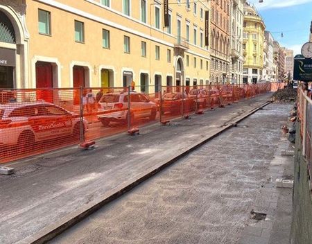 Bredere voetpaden voor de Via del Tritone trito(2)