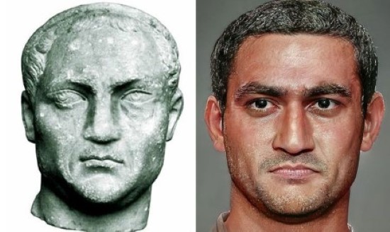 Zwitserse student reconstrueert gezichten van Romeinse keizers valerianus