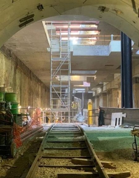 Tunnel tussen toekomstige metrostations Fori Imperiali en Venezia is gegraven veneziametro(3)