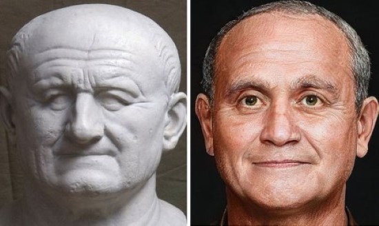 Zwitserse student reconstrueert gezichten van Romeinse keizers vespasianus